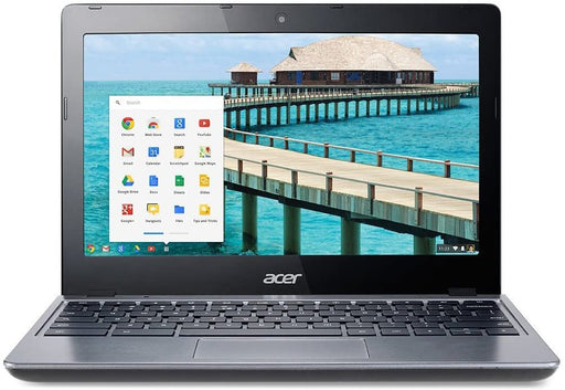 Acer C720 11" Chromebook Intel Celeron-847 1.1 GHz, 2GB RAM, 16GB Solid State Drive, Chrome OS - Refurbished