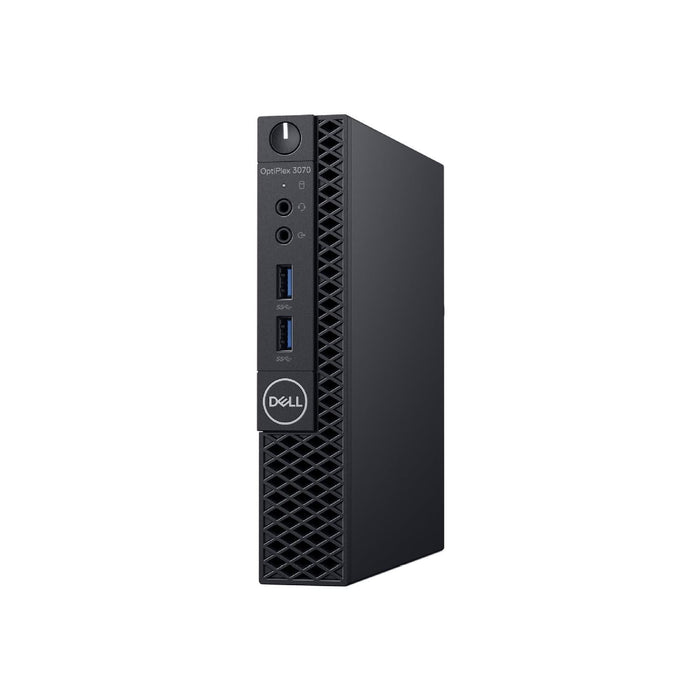 Dell 3070 Micro Desktop i5-8400T, 1.7Ghz, 16GB RAM, 256GB Solid State Drive, Windows 10 Pro - Refurbished