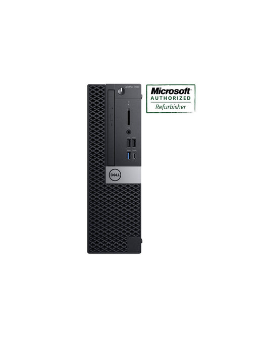 Dell OptiPlex 7060 SFF Desktop - Intel i5-8500 2.8GHz, 16GB RAM, 256GB SSD Windows 10 Pro - Refurbished