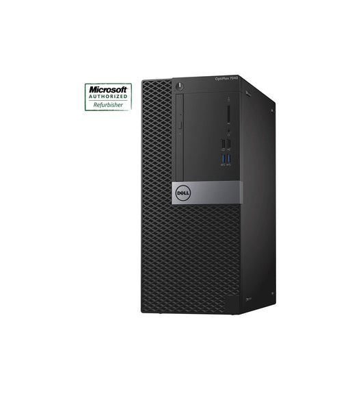 Dell OptiPlex 7040 Tower i5-6400 2.7GHz ,32GB RAM 512GB Solid State Drive Windows 10 Pro-Refurbished