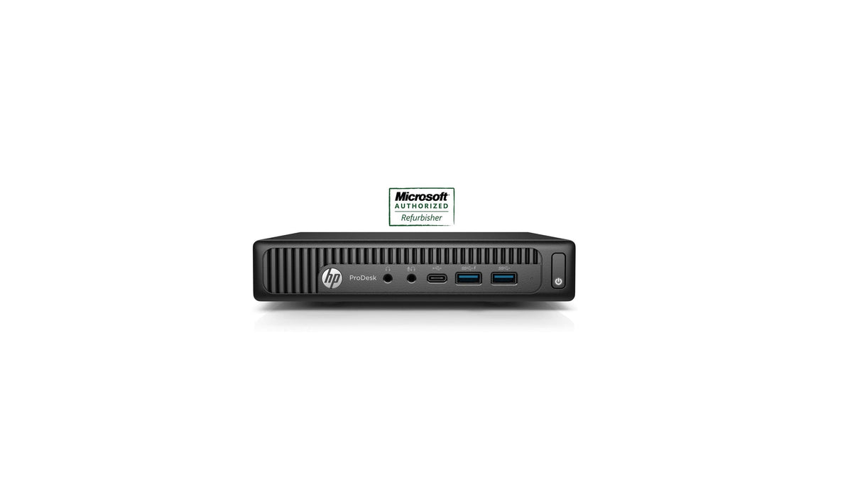 HP Prodesk 600 G2 Mini Desktop Intel Core i7-6700T 2.8GHz 16GB RAM 512GB Solid State Drive Windows 10 Pro - Refurbished