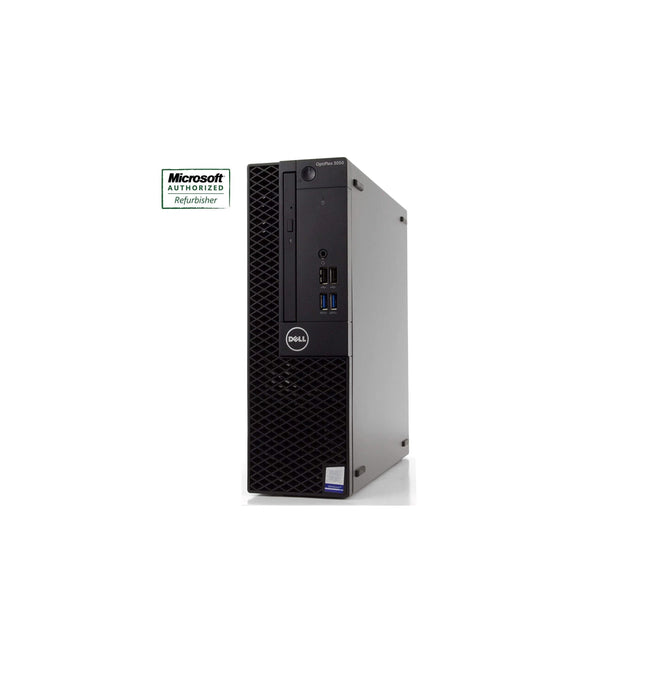 Dell OptiPlex 3050 SFF Desktop i5-7500 3.4GHz ,16GB RAM 500GB Hard Disk Drive, Windows 10 Pro-Refurbished