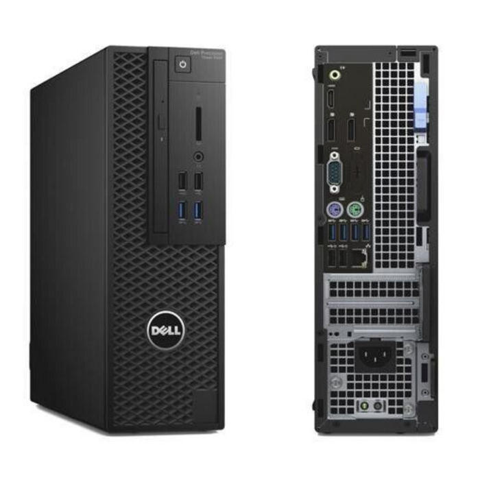 Dell Workstation 3420 Small Form Factor Desktop Intel i5-6500 3.2 GHz 32GB 1TB SSD Windows 10 Pro Refurbished