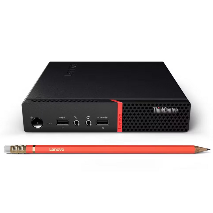 Lenovo ThinkCentre M715Q Tiny Desktop AMD PRO-A10-7350B 2.1 GHz 16GB 256GB SSD Windows 10 Pro Refurbished