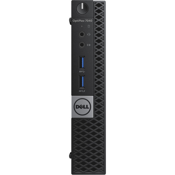Dell OptiPlex 7040 Micro Desktop Intel i7-6700T 2.8 GHz 16GB 256GB SSD Windows 10 Pro Refurbished