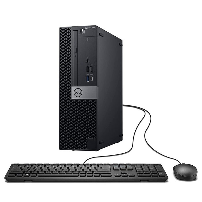 Dell Optiplex 7060 Small Form Factor Desktop Intel i7-8700 3.20 GHz 32GB 512GB SSD Windows 11 Pro Refurbished