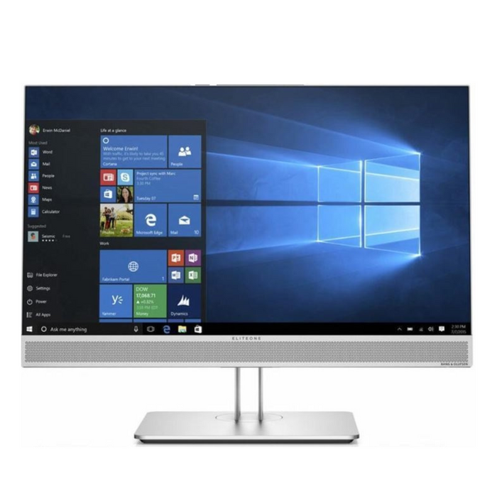 HP EliteOne 800 G4 All In One Desktop i5-8500 3.0GHz 16GB 512GB SSD Windows 10 Pro No Webcam Refurbished