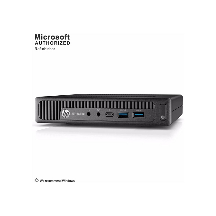 HP EliteDesk 800 G2 Micro Desktop i7-6700T 2.8 GHz 16GB 512 SSD Windows 10 Pro Refurbished