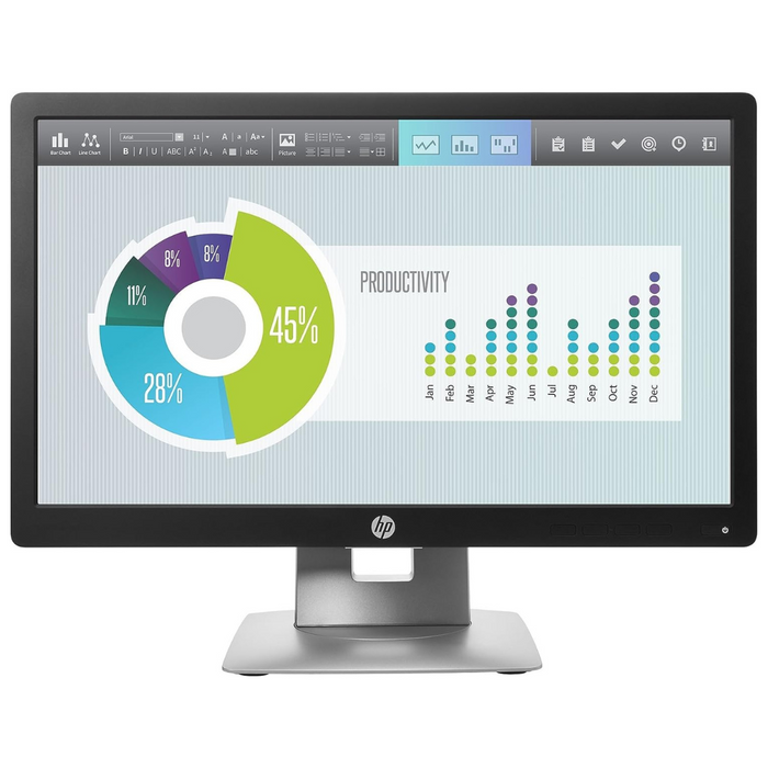 HP EliteDisplay E202 20-inch - LCD Monitor - Refurbished, Grade A