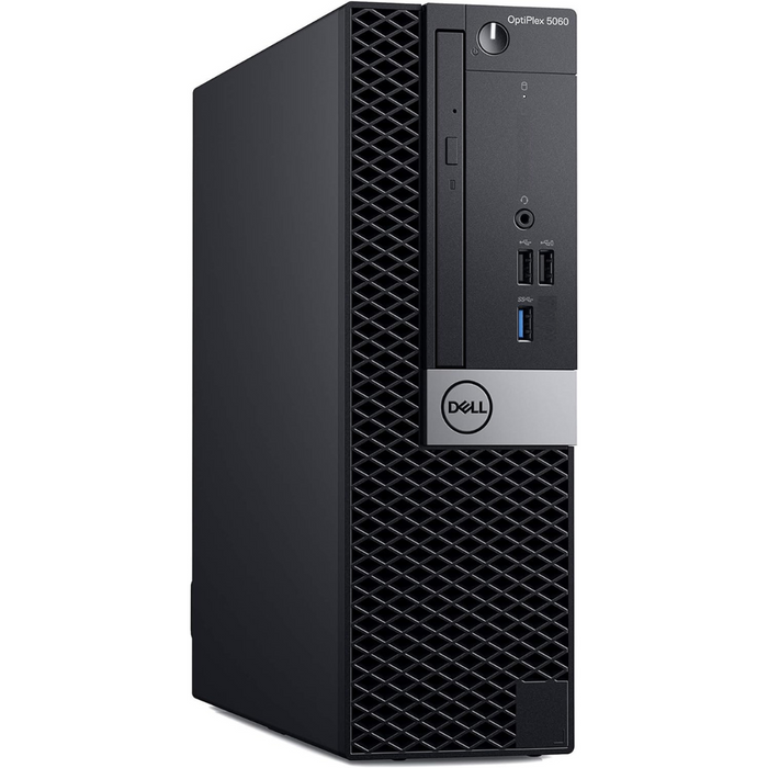 Dell Optiplex 5060 Small Form Factor Desktop Intel i7-8700 3.2 GHz 8GB 256GB SSD Windows 10 Pro Refurbished