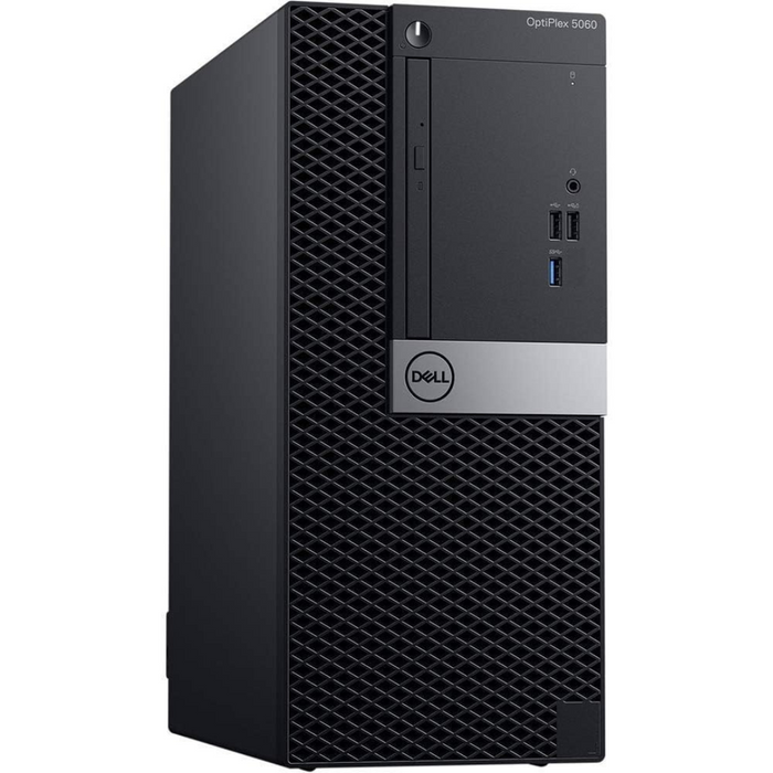 Dell Optiplex 5060 Mini Tower Desktop Intel i5-8500 3.0 GHz 16GB 512GB SSD Windows 10 Pro Refurbished