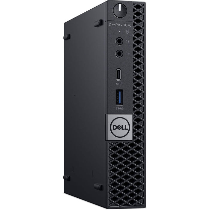 Dell OptiPlex 7070 Mini Desktop i7-8700T 2.4GHz ,16GB RAM 512GB Solid State Drive, Windows 10 Pro - Refurbished