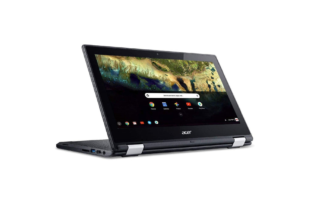 Acer R11 C738T-C7KD 11" Convertible Touch Chromebook Intel Celeron N3060 1.6GHz, 4GB RAM, 32GB Solid State Drive, Chrome OS - Refurbished