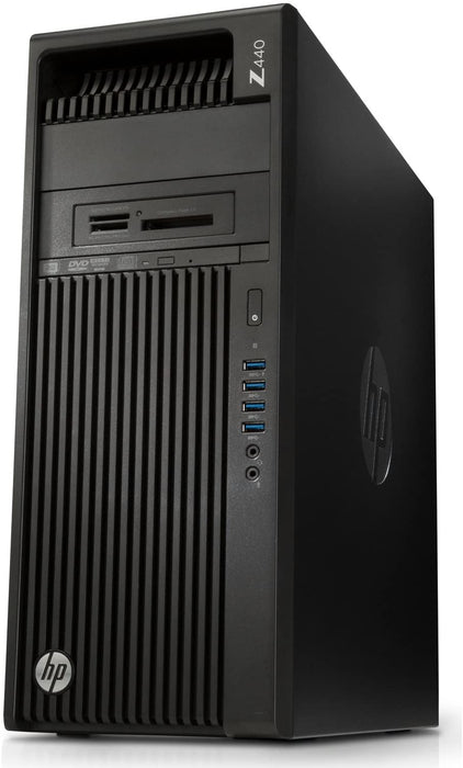 HP Z440 Workstation Mini Tower Desktop - Intel Xeon-E5-1620 3.5GHz, 32GB RAM, 1TB Solid State Drive, Windows 10 Pro - Refurbished