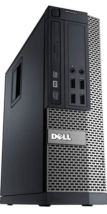 Dell Optiplex 790 SFF Desktop - Intel Core i3-2100 3.1GHz, 8GB RAM, 240GB Solid State Drive, DVD, Windows 10 Pro - Refurbished