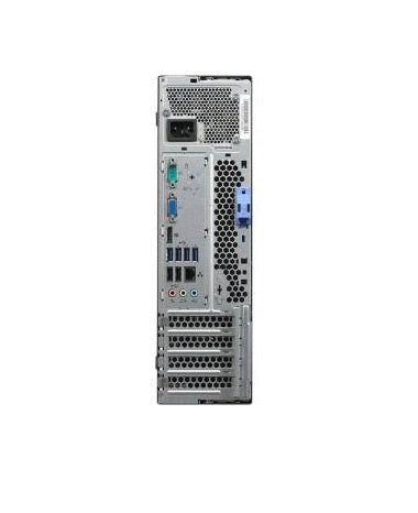 Lenovo ThinkCentre M78 SFF Desktop - AMD A4-5300B 3.4GHz, 8GB RAM, 500GB Solid State Drive, DVD, Windows 10 Pro - Refurbished