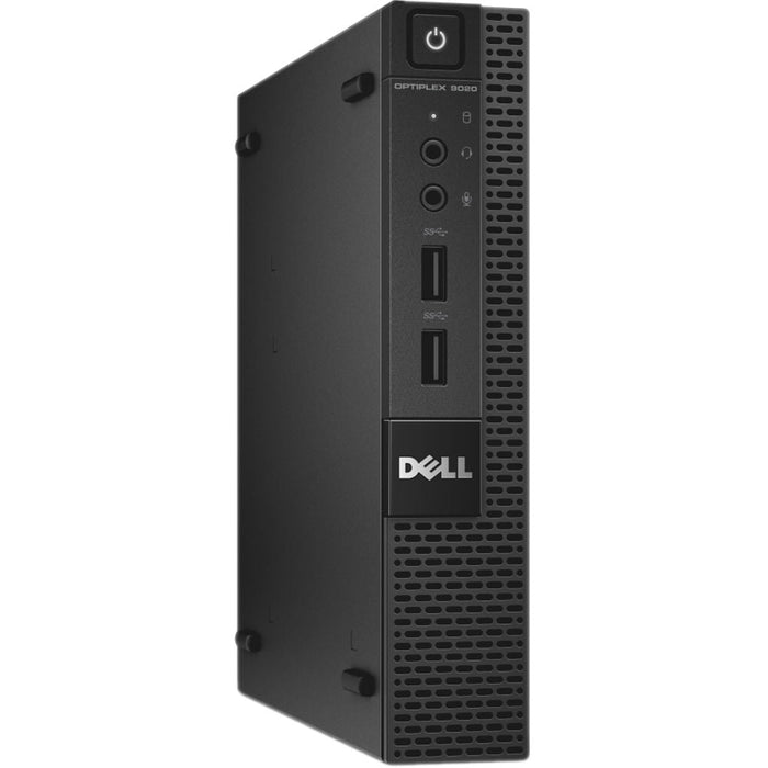 Dell Optiplex 9020 Mini Desktop i3-4160T 3.1GHz, 8GB RAM, 500GB Hard Disk Drive, Windows 10 Pro - Refurbished