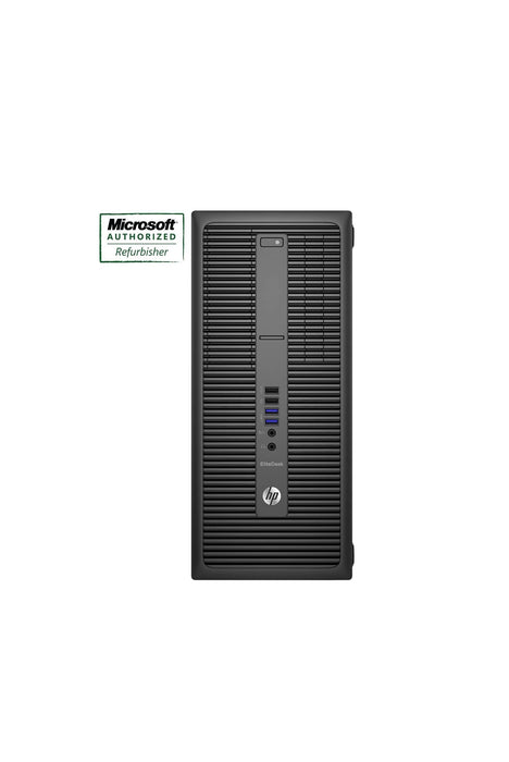 HP EliteDesk 800 G2 Tower Desktop i5-6400 2.7GHz, 32GB RAM, 480GB Solid State Drive, Windows 10 Pro - Refurbished