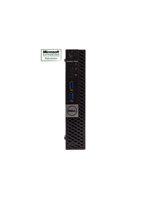 Dell OptiPlex 7040 Micro Desktop i3-6100 3.7GHz ,16GB RAM 480GB Solid State Drive Windows 10 Pro-Refurbished
