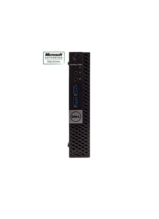 Dell OptiPlex 7040 Micro Desktop i3-6100 3.7GHz ,8GB RAM 240GB Solid State Drive Windows 10 Pro-Refurbished