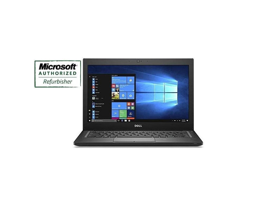 Dell 7280 Latitude 12.5" Touchscreen Laptop Intel i7-7600U 2.8GHz 16GB RAM, 512GB Solid State Drive, Webcam, Windows 10 Pro - Refurbished