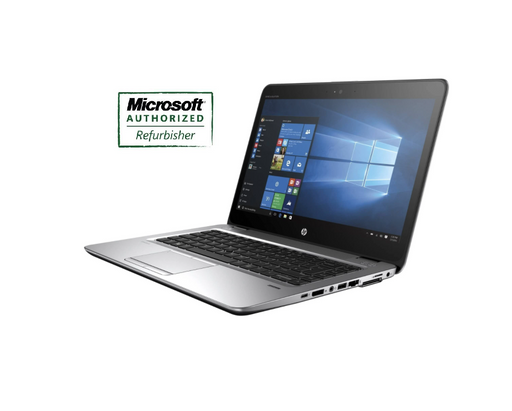 HP 840 G3 EliteBook 14" Laptop Intel i7-6600U 2.6GHz 16GB RAM, 256GB Solid State Drive, Windows 10 Pro - Refurbished