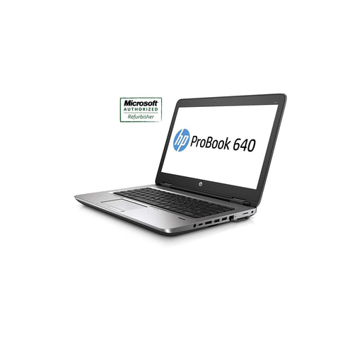 HP ProBook 640 G1 14'' Laptop Intel Core i5-4300M 2.6GHz, 8GB RAM 256GB Solid State Drive Windows 10 Pro - Refurbished