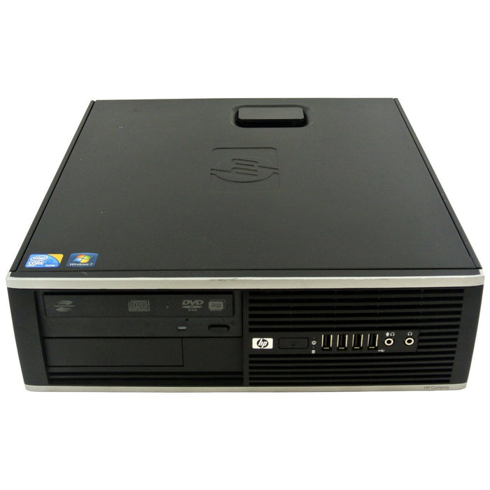 HP Elite 8300 SFF Desktop - Intel Core i3-3220 3.3GHz, 8GB RAM, 128GB Solid State Drive, DVD, Windows 10 Pro - Refurbished