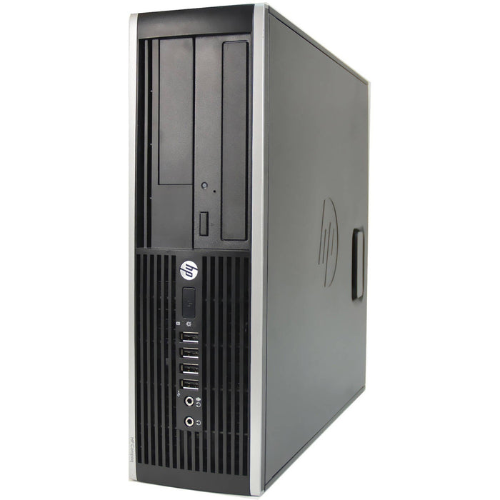 HP Elite 8300 SFF Desktop - Intel Core i3-3220 3.3GHz, 8GB RAM, 128GB Solid State Drive, DVD, Windows 10 Pro - Refurbished