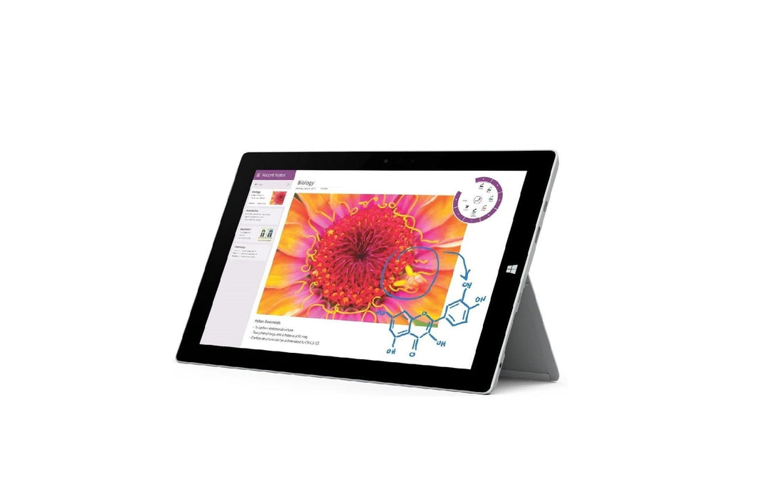 Microsoft Surface 3 Tablet 10.8'' 64 GB, Intel Atom, Windows 10 Pro - Refurbished