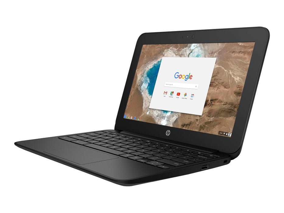 HP G5 11" Touchscreen Chromebook 11 Intel Celeron N3060 1.6 GHz, 4GB RAM, 16GB Solid State Drive, Webcam, Chrome OS - Refurbished