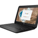 HP G5 11.6" Chromebook 11 Intel Celeron N3060 1.6 GHz, 4GB RAM, 16GB Solid State Drive, Chrome OS - Refurbished