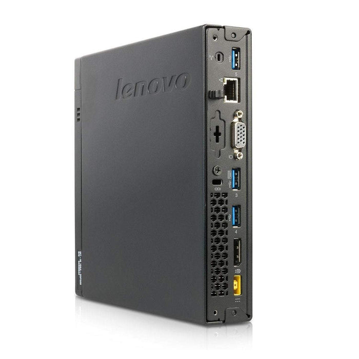 Lenovo ThinkCentre M93 Tiny Intel Core I7-4765T 2.0GHz, 16GB RAM 512GB Solid State Drive, Windows 10 Pro - Refurbished