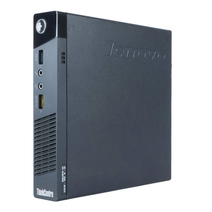 Lenovo ThinkCentre M93 Tiny Intel Core I7-4765T 2.0GHz, 16GB RAM 512GB Solid State Drive, Windows 10 Pro - Refurbished